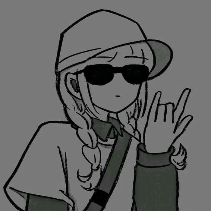 dp instagram cartoon for girls chibi illustration profile art