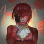 dp sad gloomy digital avatar for social