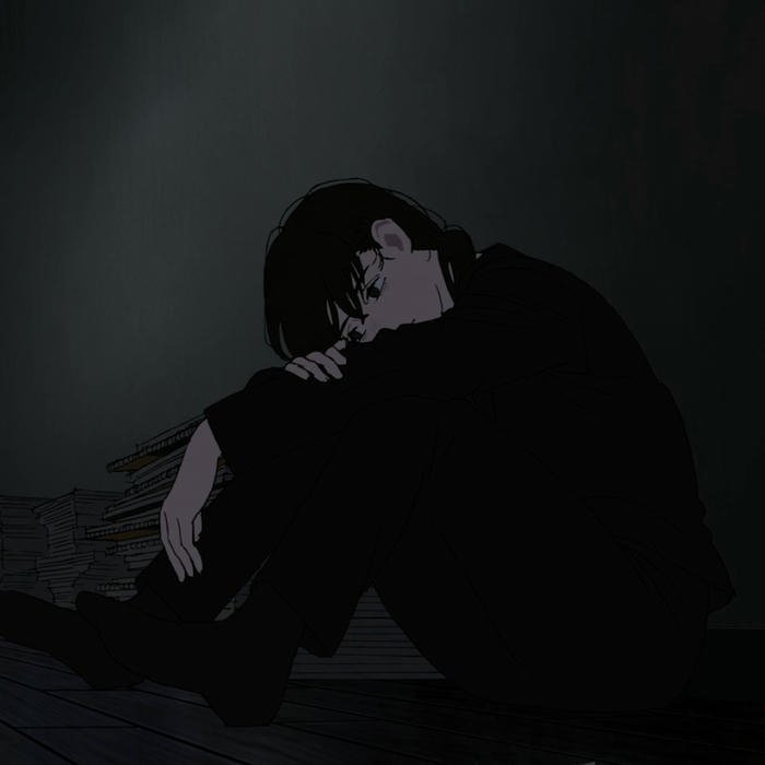 dp sad hurt heart profile avatar image