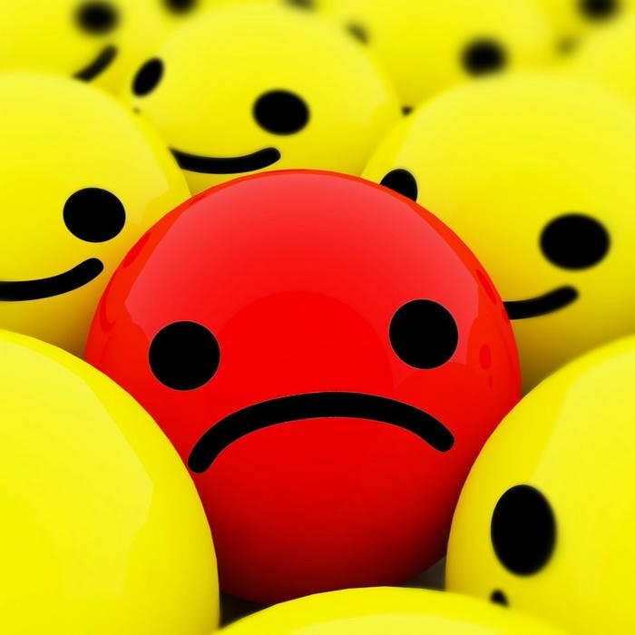 dp sad thoughtful profile picture illustration