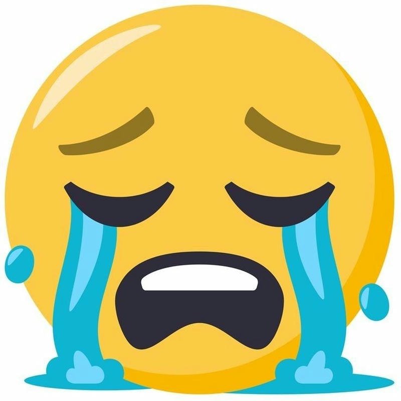 emoji sad dp outline
