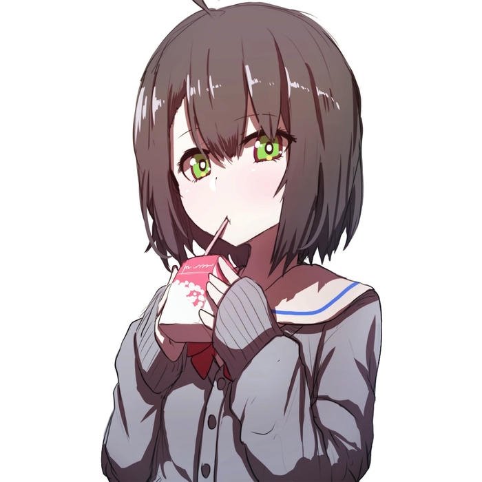 girl simple for instagram dp elegant illustration