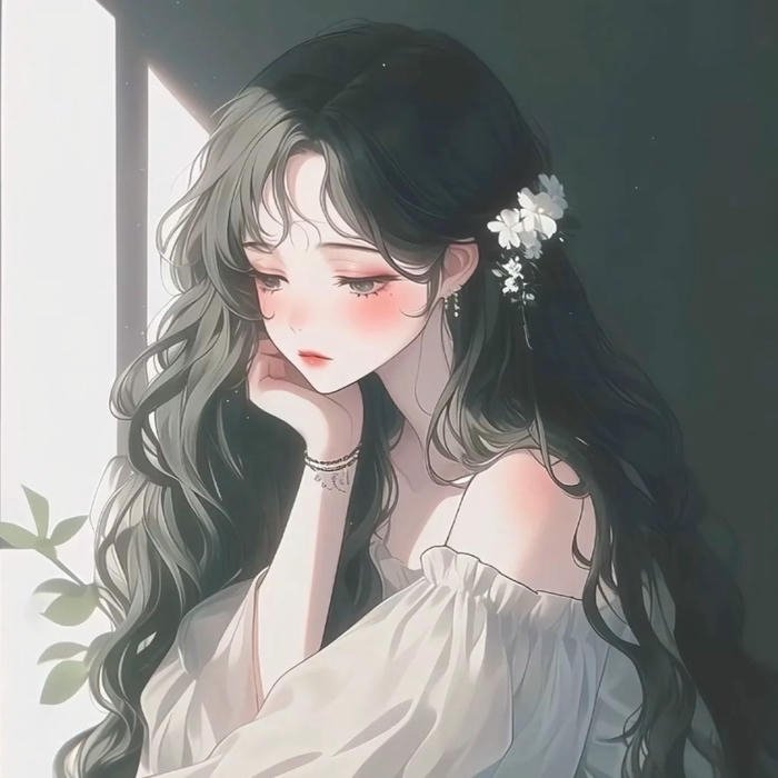 instagram cartoon dp for girls aesthetic smiling cartoon avatar