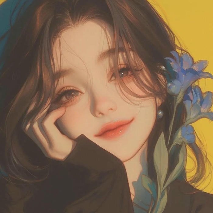 instagram cartoon dp for girls doodle art profile style