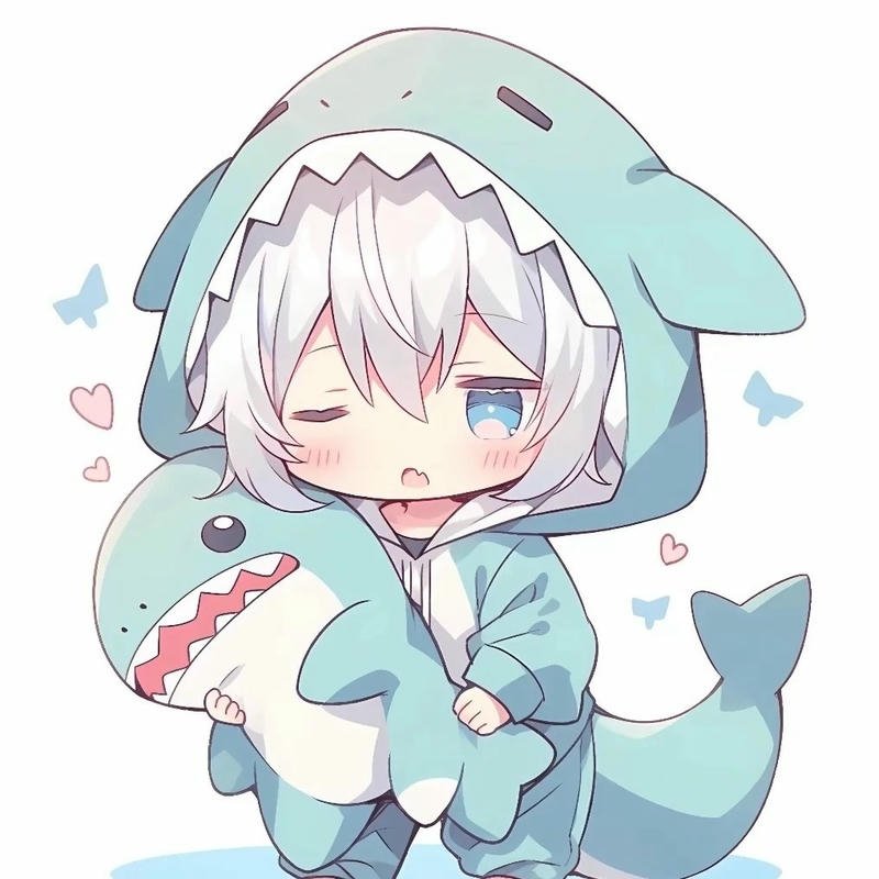 minimal cartoon cute boy dp