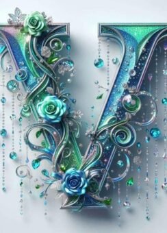 181+ aesthetic V name DP images soft, cool & modern - Featured post in Name DP