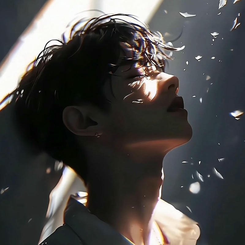 sad cartoon dp view angle