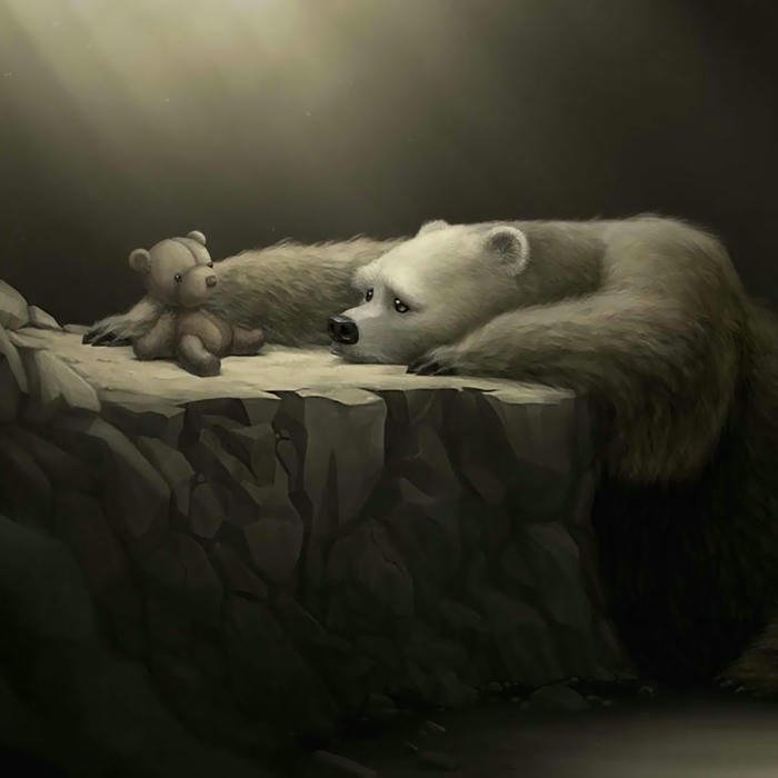 sad dp lonely cartoon avatar profile