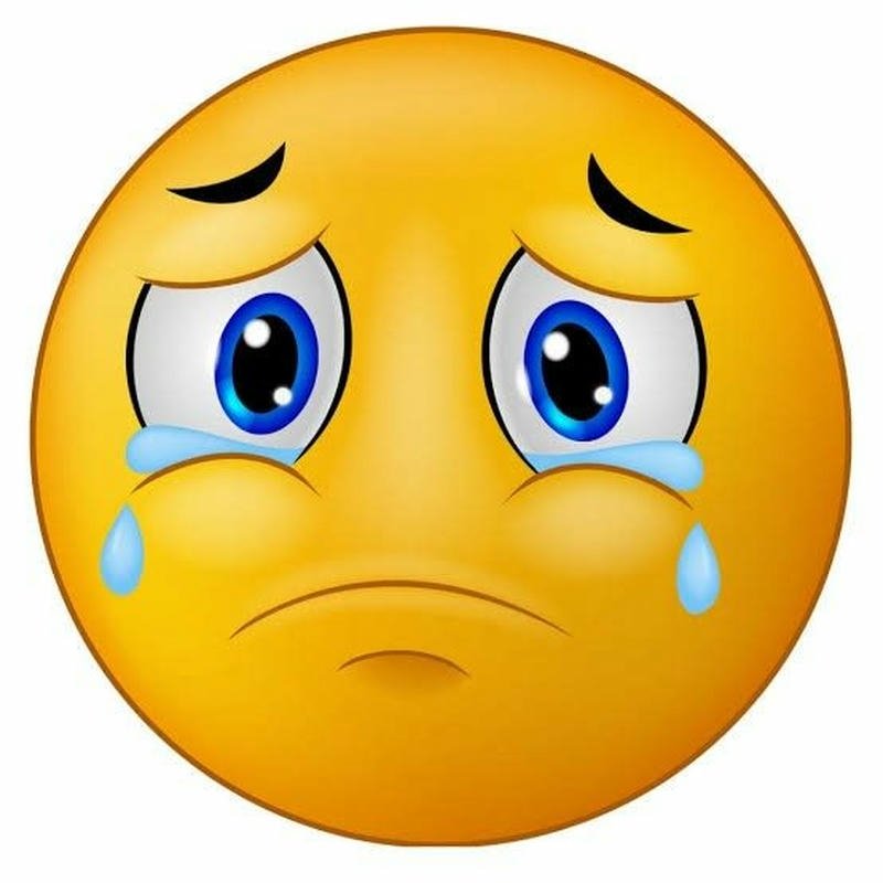 sad emoji dp art