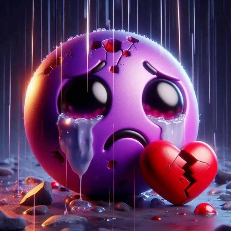 sad emoji dp portrait