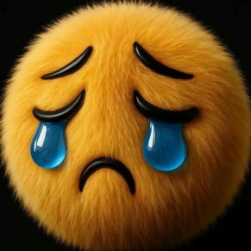 sad emoji dp wallpaper