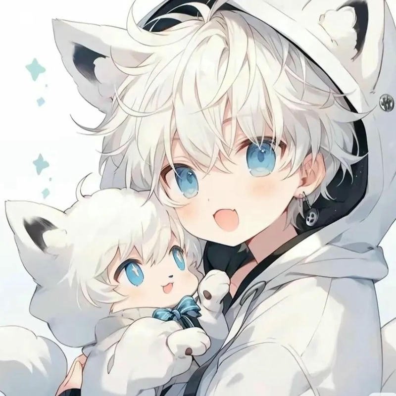 simple cartoon cute boy dp