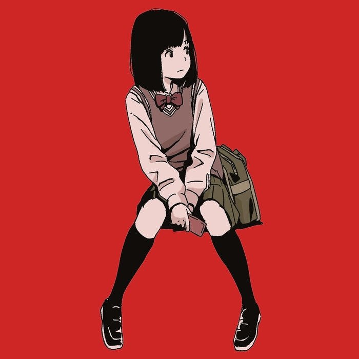 simple girl for instagram dp modern pastel style