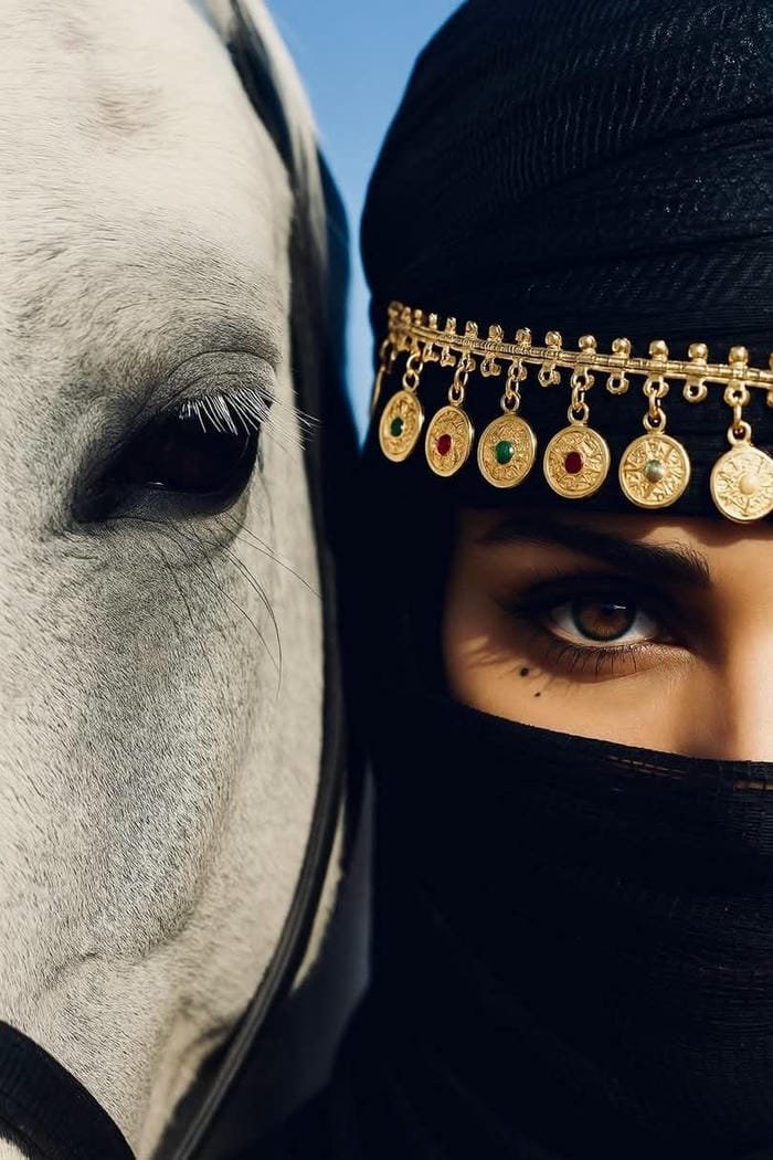 soft lighting in hijab dp for girls