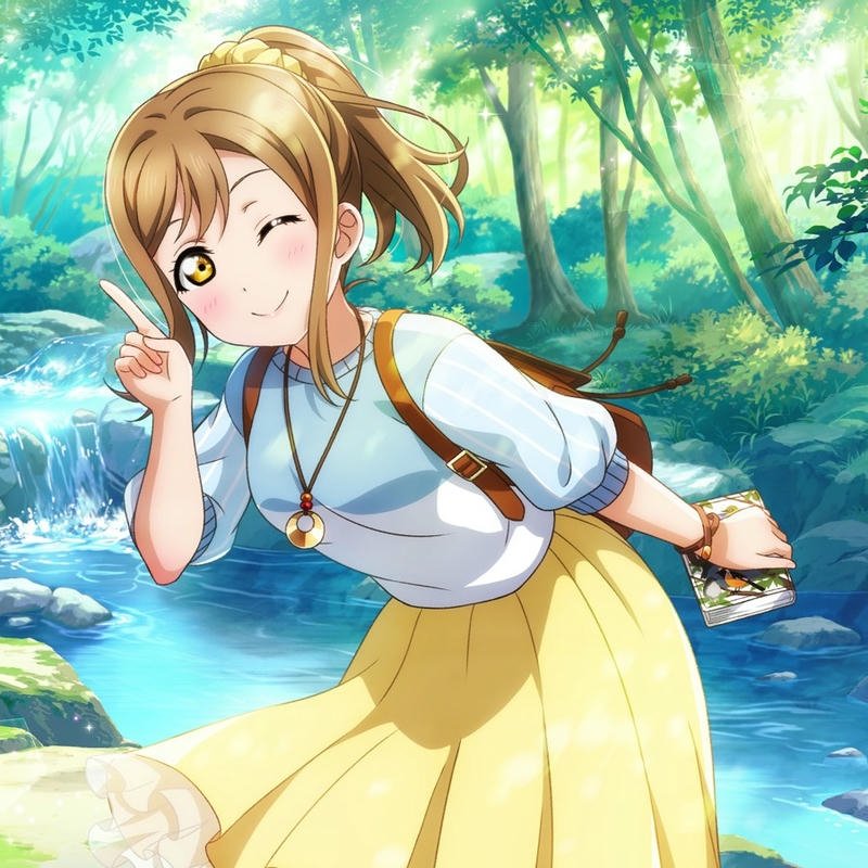 stylish anime girl anime style