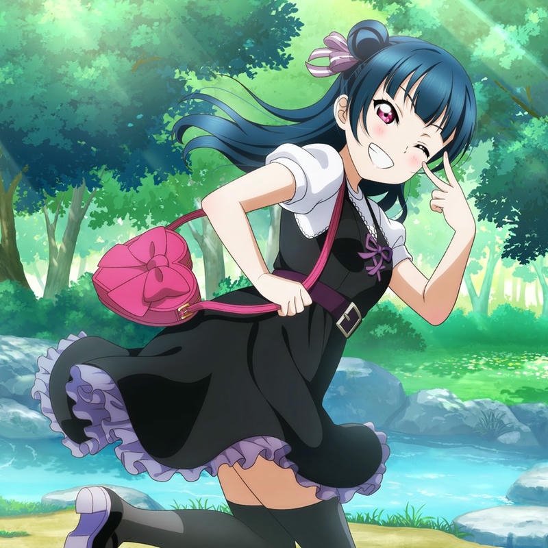 stylish anime girl design art