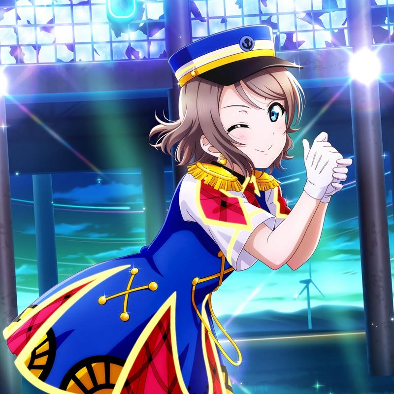 stylish anime girl smooth tone