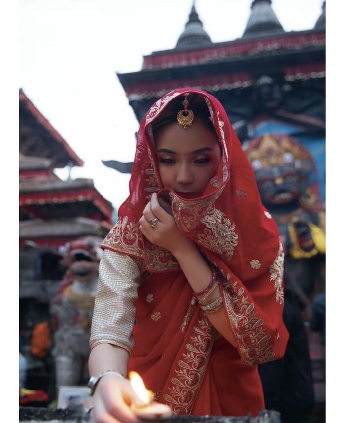 traditional attire in kashmiri girls dp