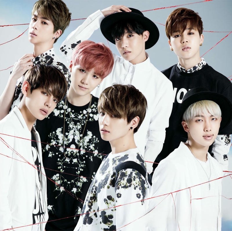 BTS group photo black and white stylish fashion view