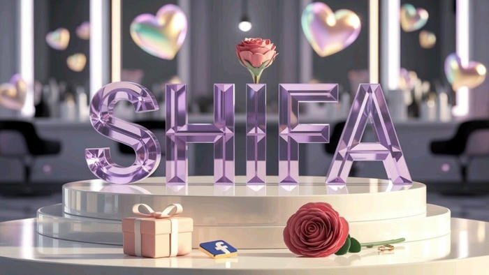 Bright shifa name dp charming face glow