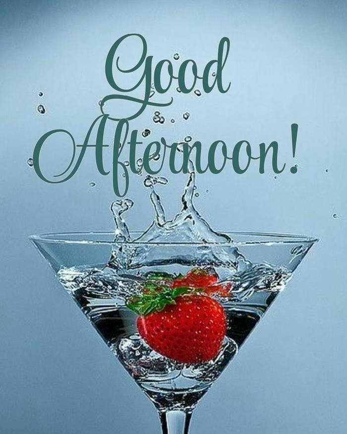 Cocktail glass strawberry blue background refreshing afternoon drink view