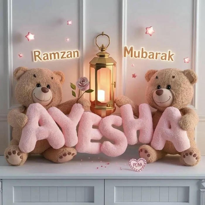 Dark mood ayesha name dp style portrait