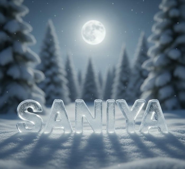 Delicate floral background saniya name dp