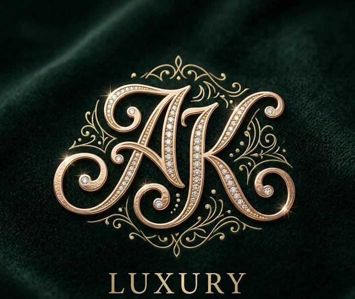 Elegant AK Name Display Pictures for Trendy Profiles
