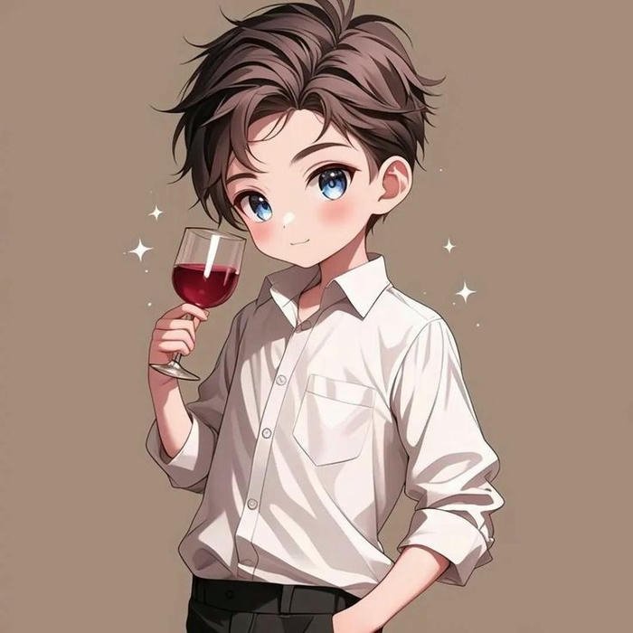 Love dp for boys stylish anime boy holding red flower