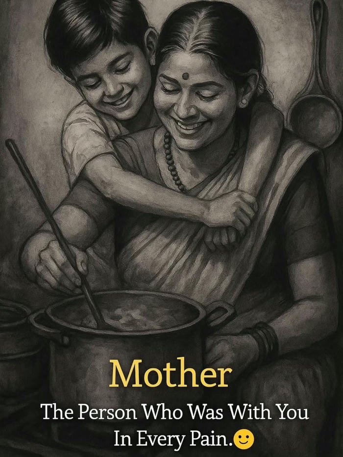 Mother love sketch pencil drawing of mom and child hugging tightly