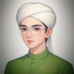 Muslim boys dp anime boy with glasses and turban