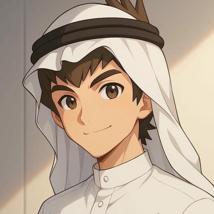 Muslim boys dp cute anime boy with white headscarf