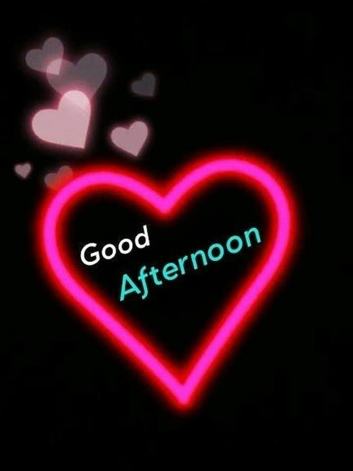 Neon pink heart glowing outline black background love art