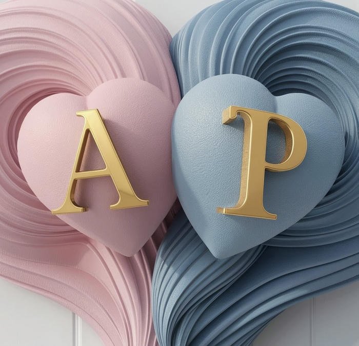 Pink and blue colors around the ap name dp