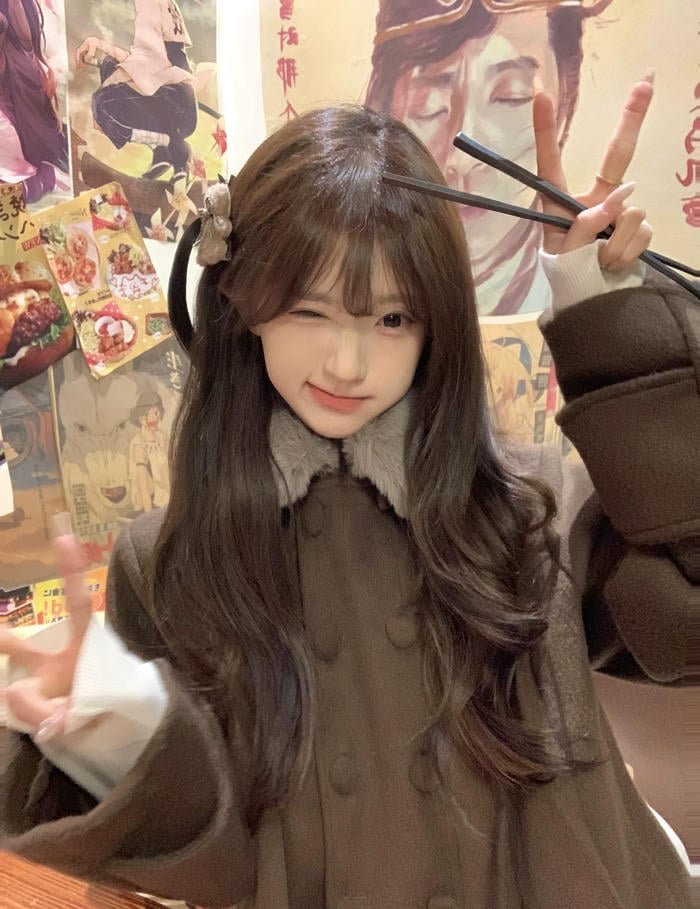 Playful cute girl pic dp cheerful smile