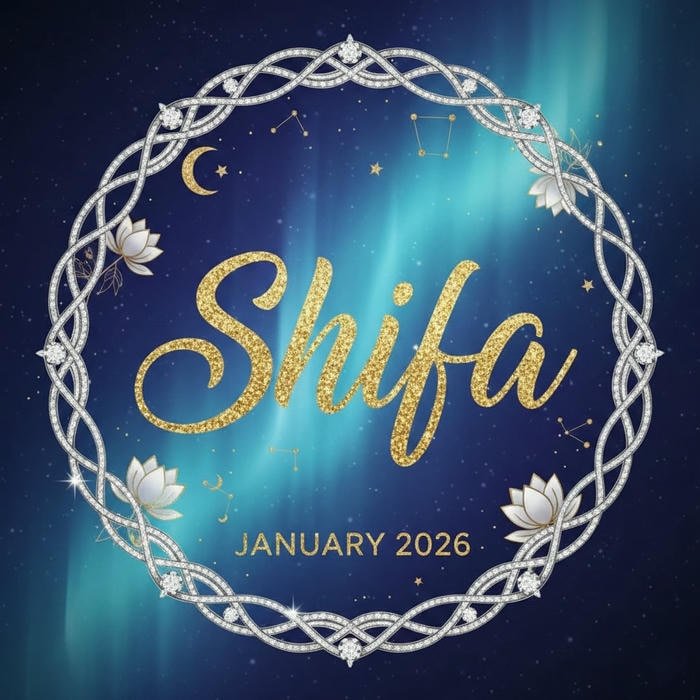 Princess shifa name dp with crown effect