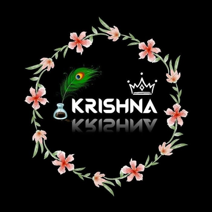 Pure vibes from krishna name dp