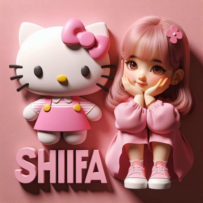 Royal shifa name dp with classy vibe