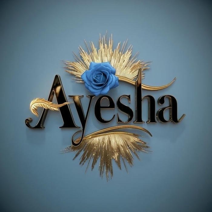 Shy smile ayesha name dp gentle charm