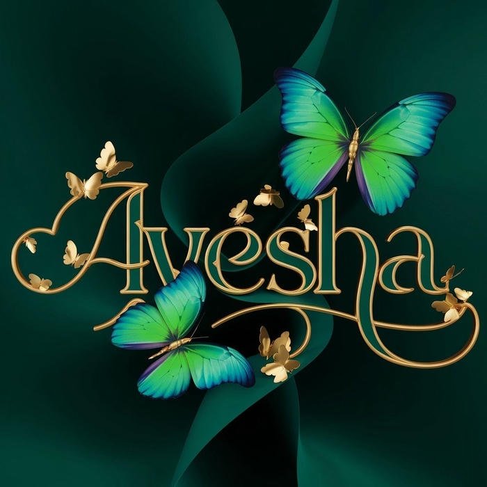 Soft lighting ayesha name dp natural beauty