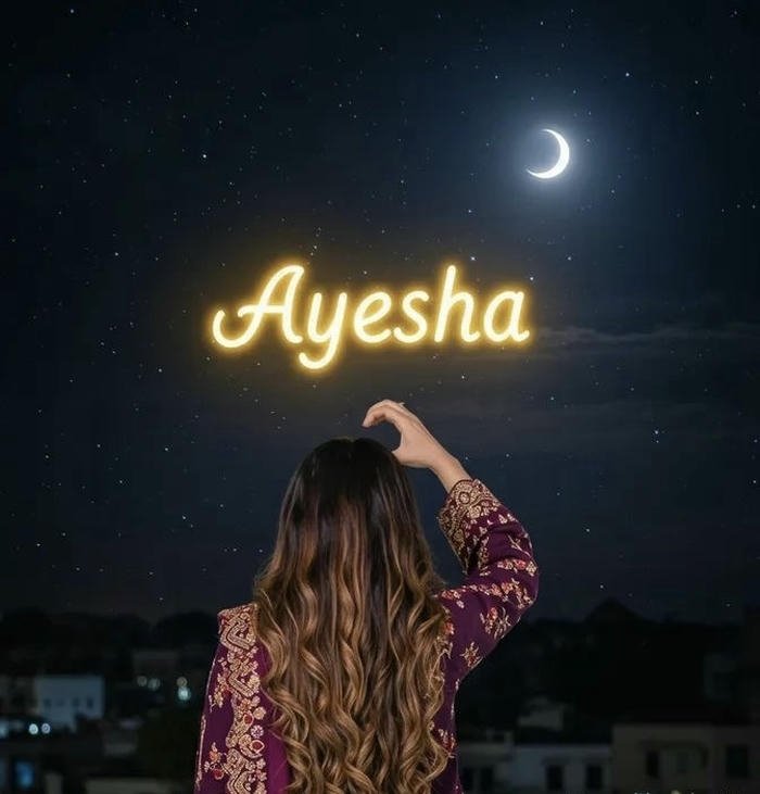 Traditional dress ayesha name dp cultural beauty