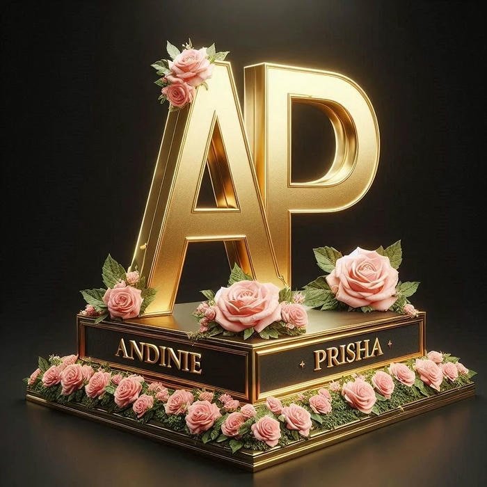 Warm sunrise glow behind the ap name dp