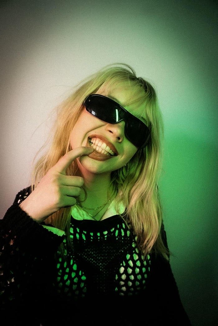 a spark of chaos crazy girl dp