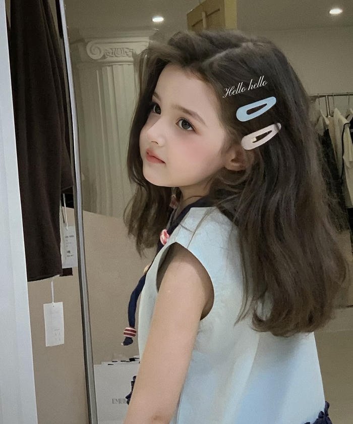 adorable baby girl dp soft glow