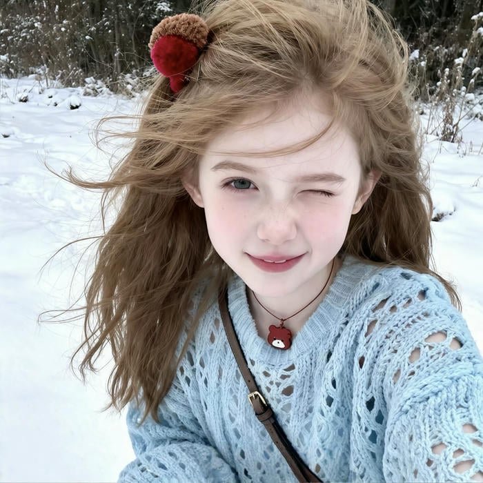 adorable stylish baby girl dp snap