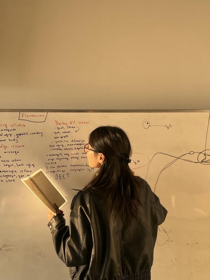 brainy beauty girl dp minimalist charm