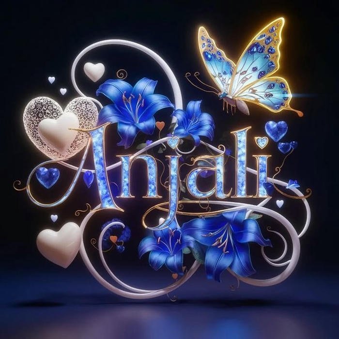 bright future awaits anjali name dp today