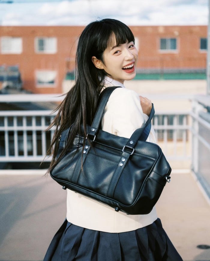 cheerful soul behind happy girl dp