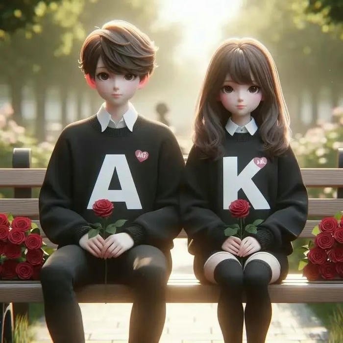 classy look ak name dp so attractive now