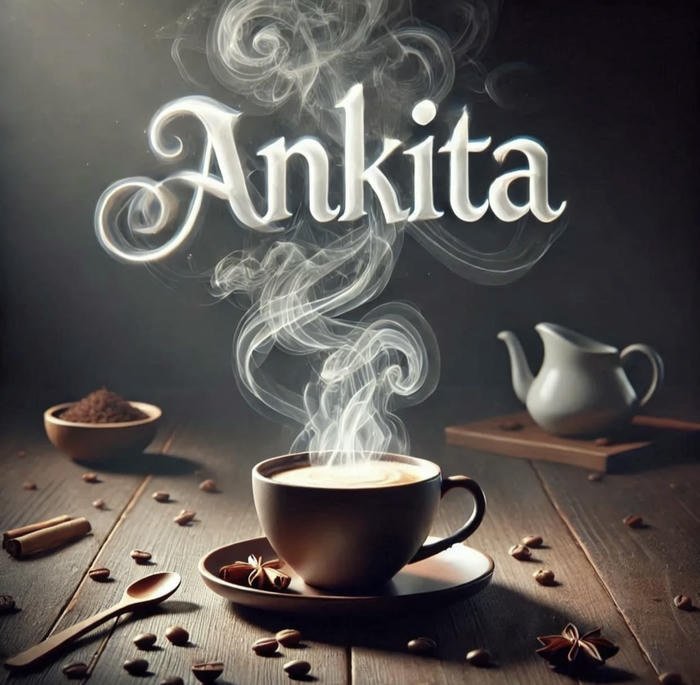 coffee adorable is ankita name dp